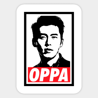 HYUN BIN CAPTAIN RI CRASH LANDING ON YOU BAJU Sticker